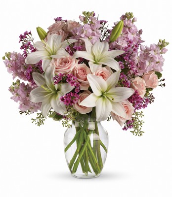Teleflora's Blossoming Romance from Sharon Elizabeth's Floral Designs in Berlin, CT